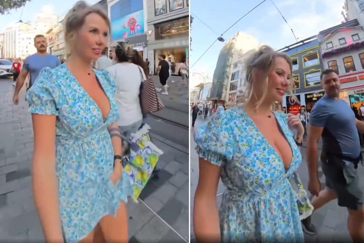 İstanbul'da Rus turiste ısrarlı takip kullanıcıları ikiye böldü